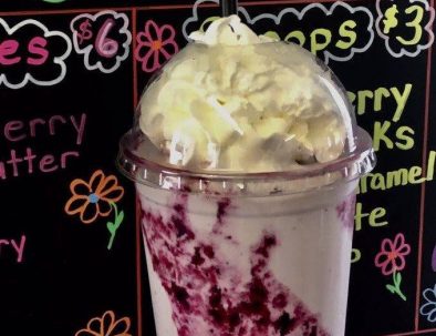 Huckleberry shake